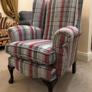 Queen Ann Chair Tartan 12